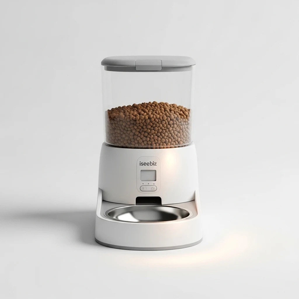 Iseebiz automatic cat feeder image 2