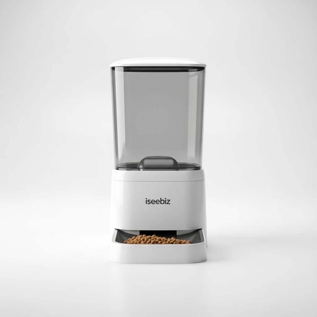 Iseebiz automatic cat feeder image 3