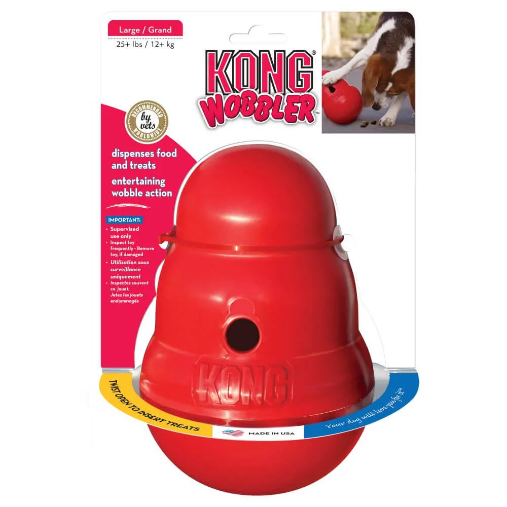 KONG Wobbler Treat Feeder image 2