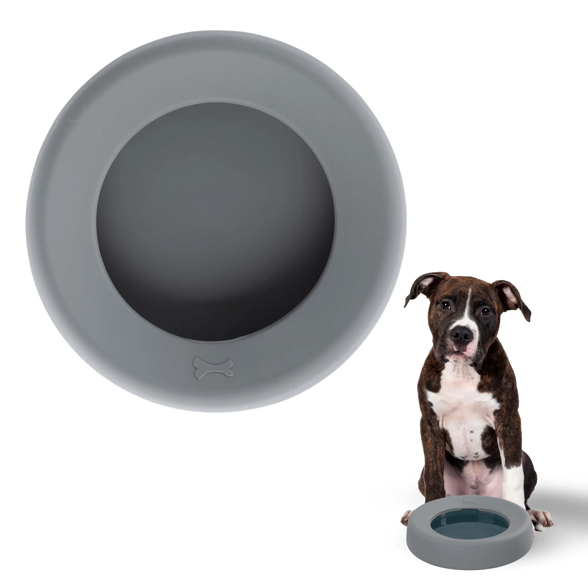 Messy Mutts Silicone Dog Bowl