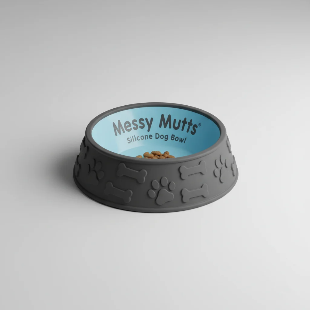 Messy Mutts Silicone Dog Bowl image 3