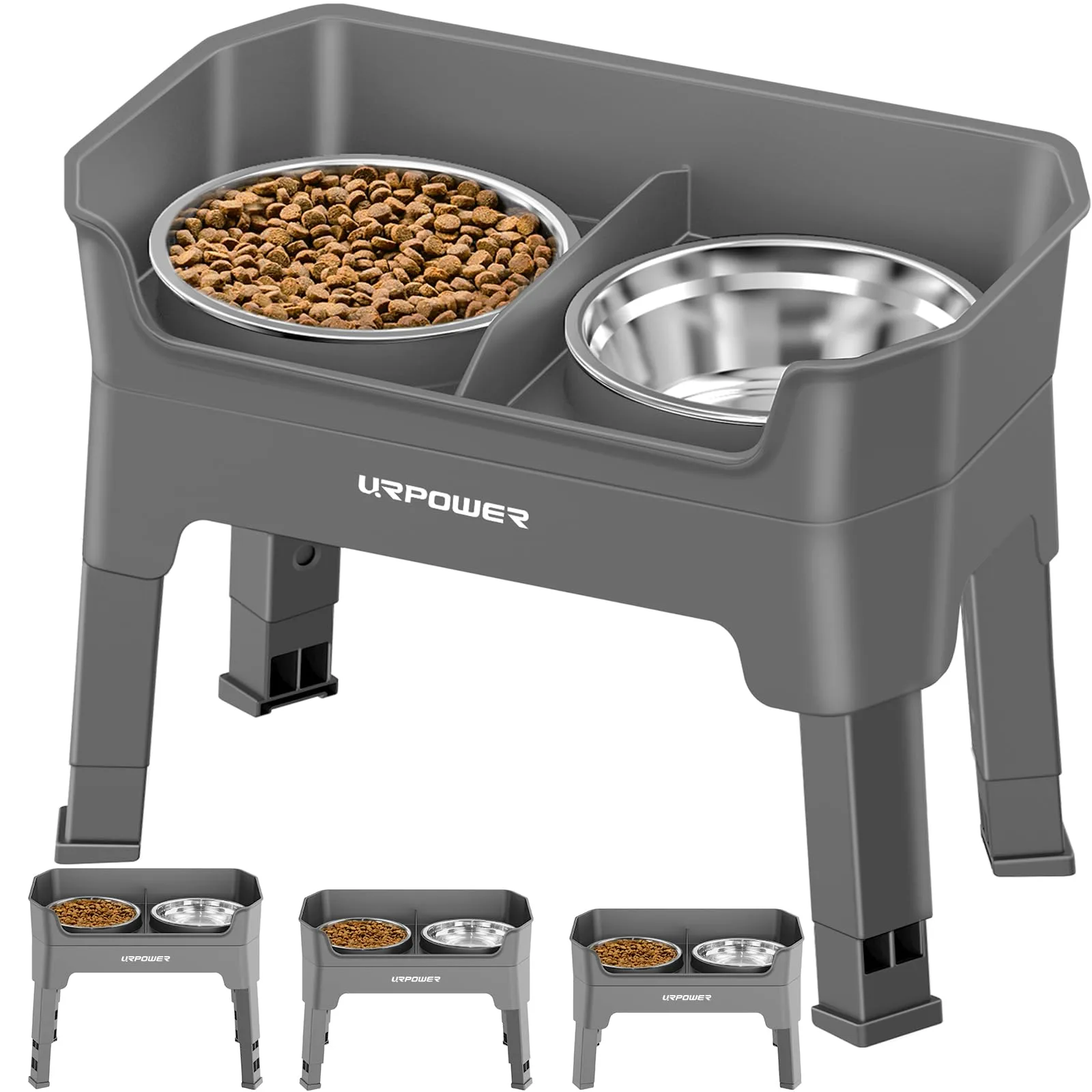 URPOWER Spill Proof Dog Bowl